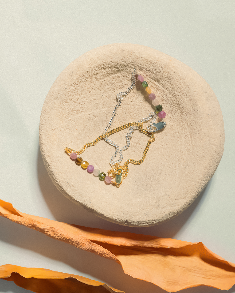 Happy - Tourmaline. Silver.