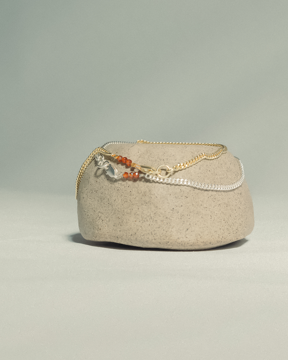 Alive - Hessonite. Silver.