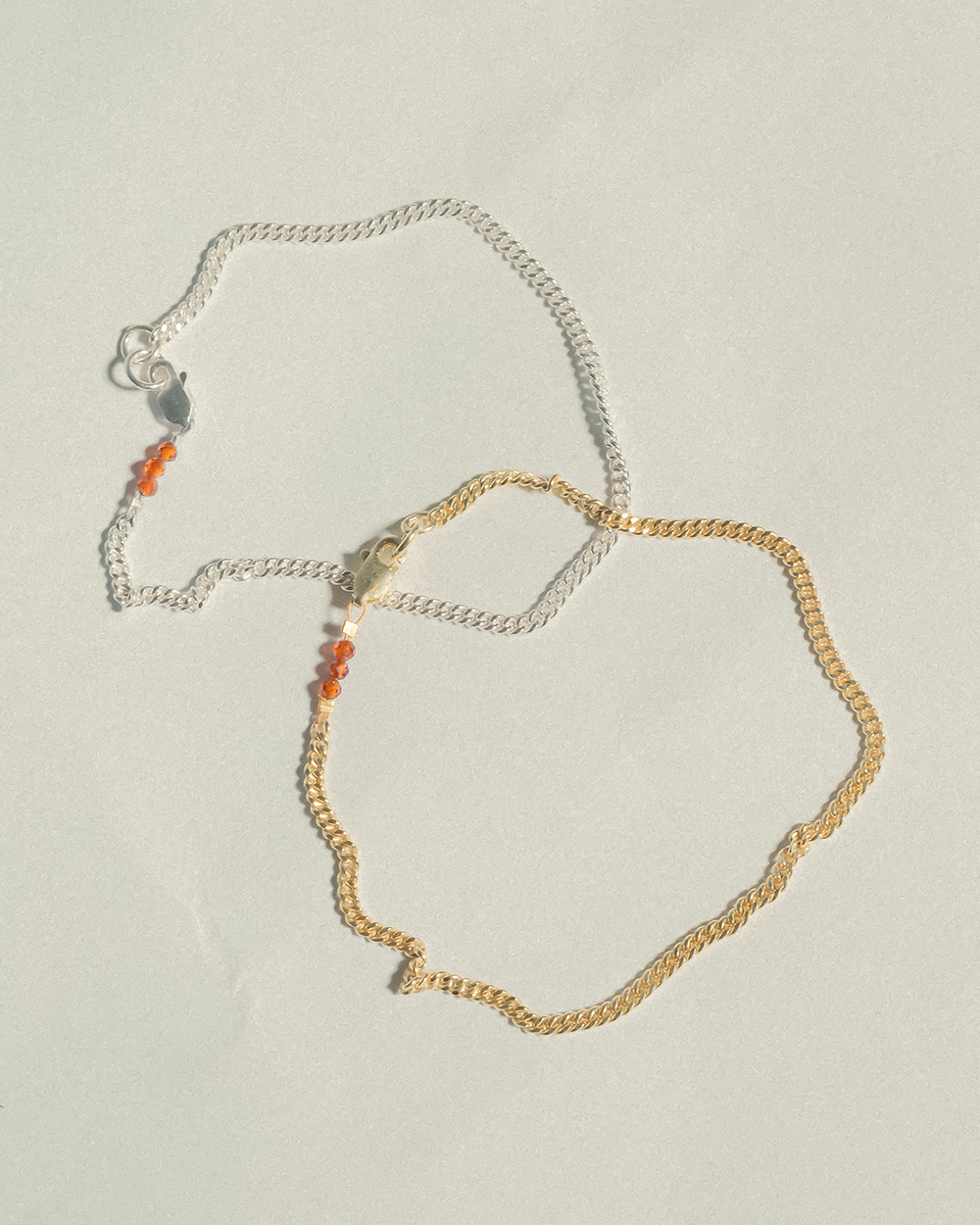 Alive - Hessonite. Silver.