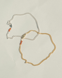 Alive - Hessonite. Silver.