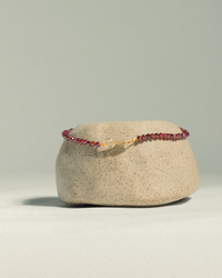 Paradise - Garnet. Silver.