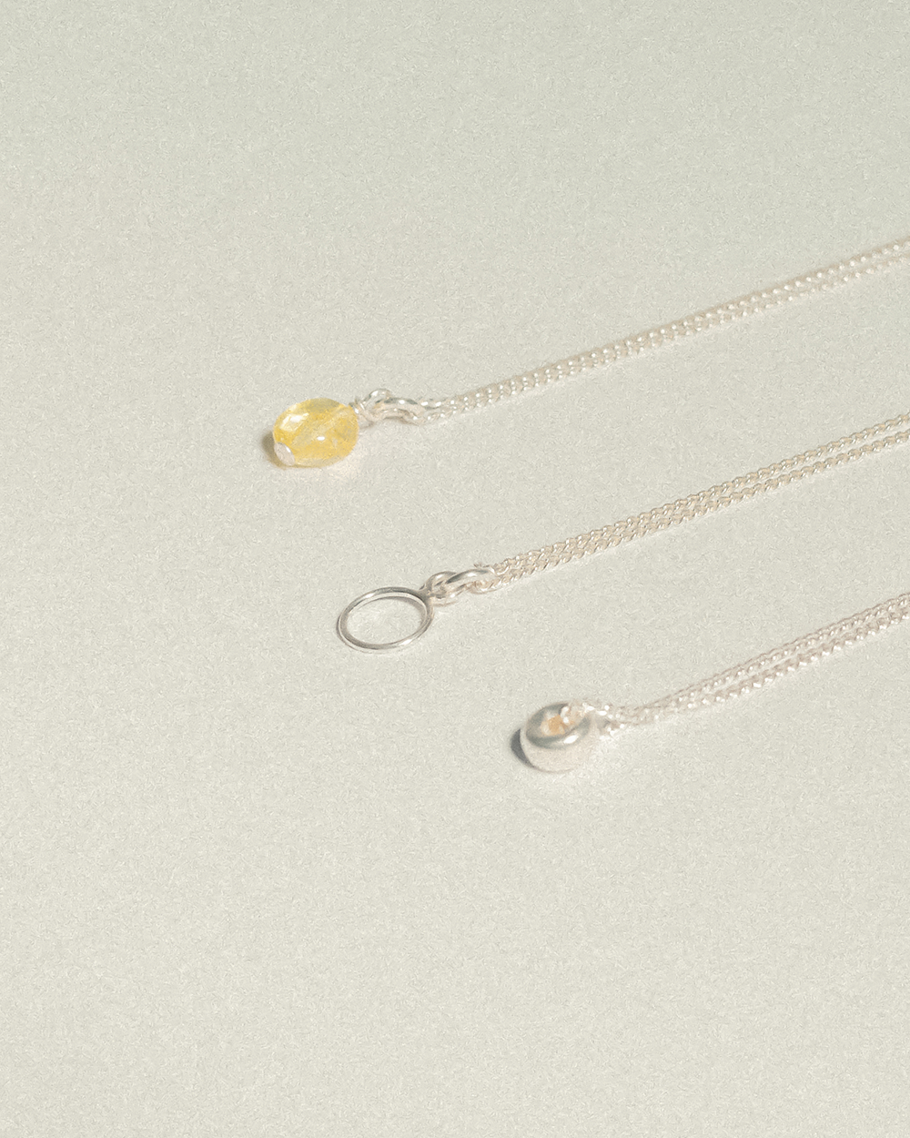 Yours - Citrine. Silver.