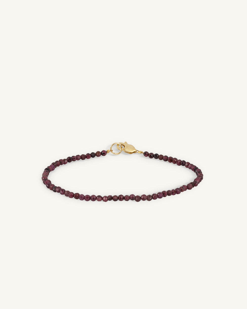 Paradise - Garnet. Gold.