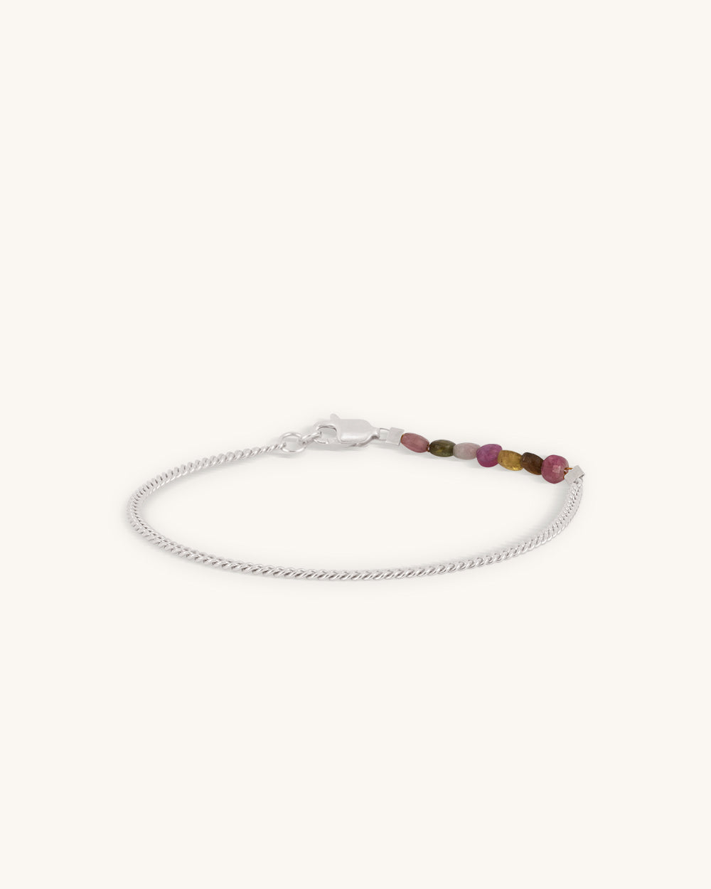 Happy - Tourmaline. Silver.